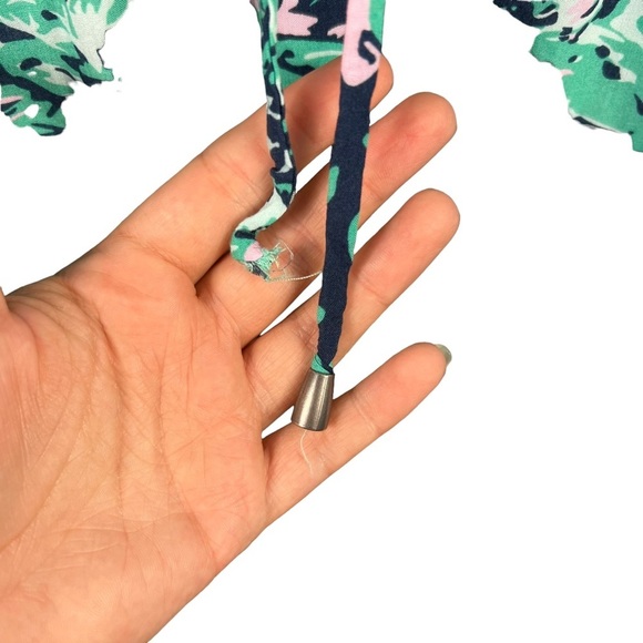 Splendid Mediterranean Blossom V Neck Romper Size XS Mint Floral Print Casual - Picture 6 of 8